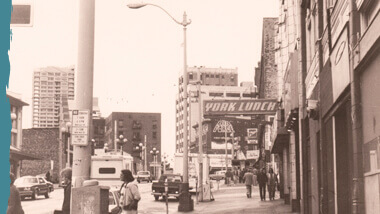 antique photo of Western Washington community